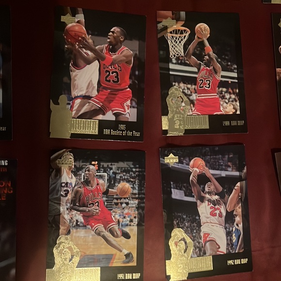 1996 Michael Jordan Upper Deck jumbo card collection - Picture 5 of 6